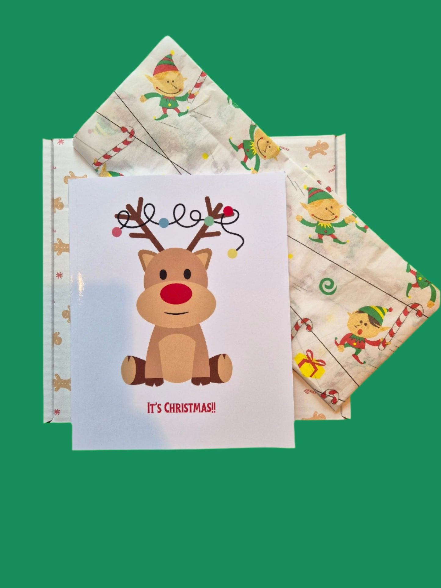 RUDOLPH 'IT'S CHRISTMAS' GIFT BOX