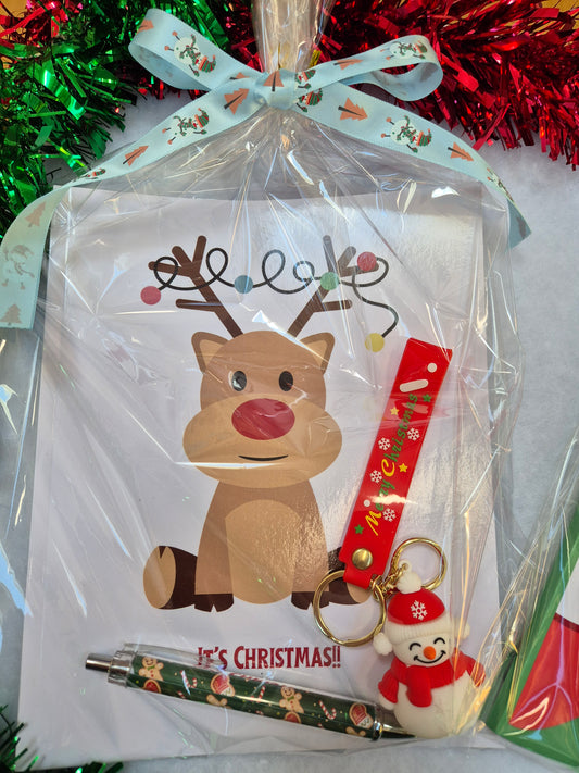 Rudolph 'Its Christmas' Gift Bag