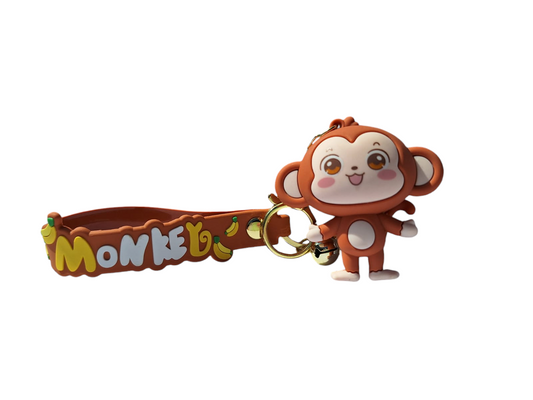 CUTE MONKEY KEYCHAIN